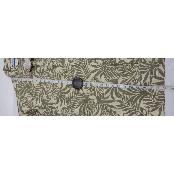 Columbia Men's Hawaiian Shirt Sz L Short Sleeve Tropical Aloha Luau Button Front - Picture 5 of 8